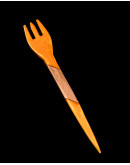 Dschinni Fork-Poker - Orange