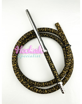 Smokah Mouthpiece+Hose Set - Gold Skulls