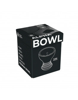 Alpha Bowl - Turk Design Black Matte