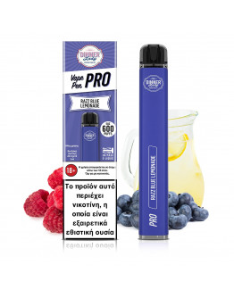 Dinner Lady Vape Pen Pro 600 - Razz Blue Lemonade