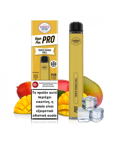 Dinner Lady Vape Pen Pro 600 - Tropic Mango Chill