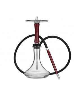 Hawk Hookah One - Black Red