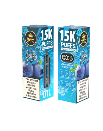 Holster Vape 15000 - Blue Punch Holster Vape 15000 - Blue Punch