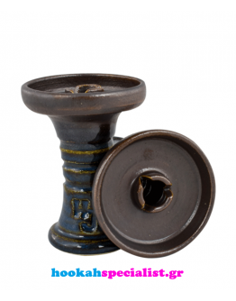 Hookah John Trimony Bowl - Nut Blue