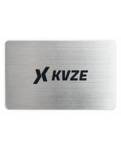 KVZE Scrapper Stainless Steel Card