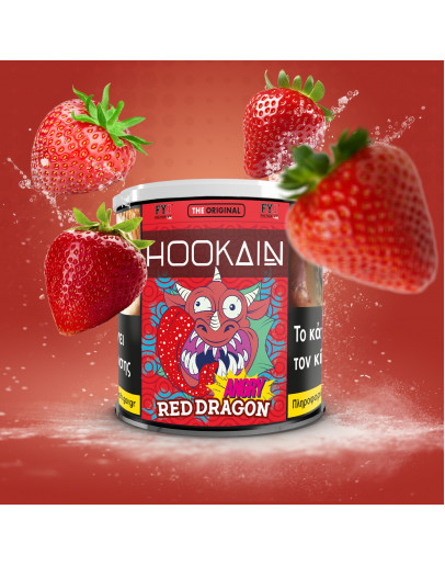 Hookain Tobacco 200gr - Angry Red Dragon