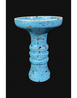 Thor Harmony Glazed Bowl - Light Blue Spots